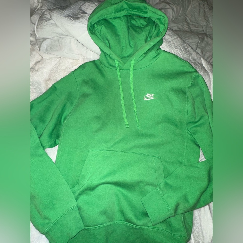 nike spring green hoodie